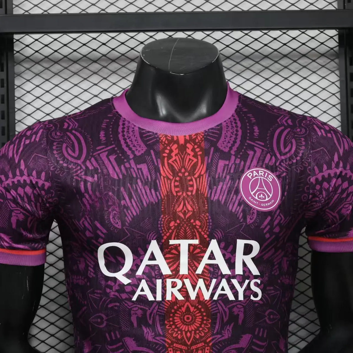 2026-27 Paris Purple with Tribal Pattern Special Player S-3XL
