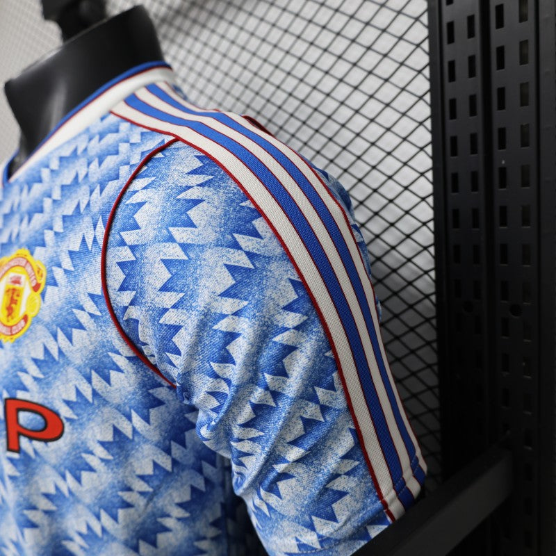 2026-27 Manchester United Blue Vintage Remake Player S-3XL