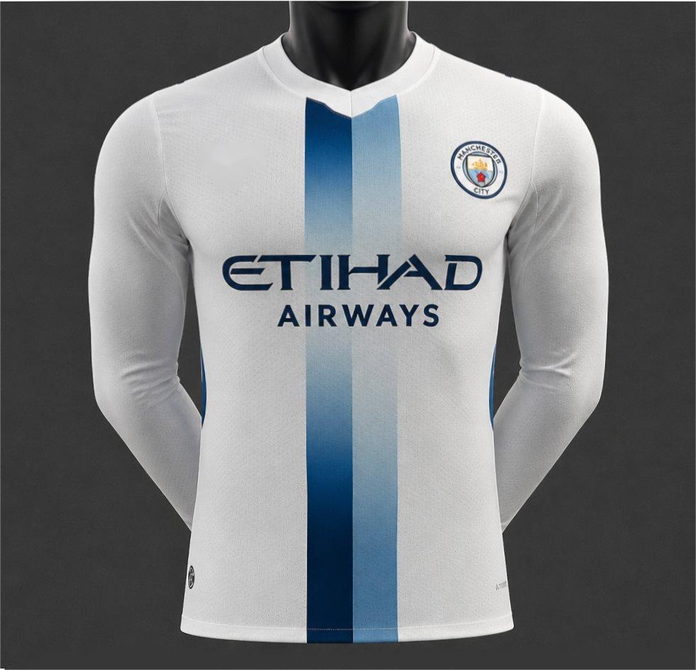 2026-27 Manchester City Third Away Long Sleeve Player S-2XL