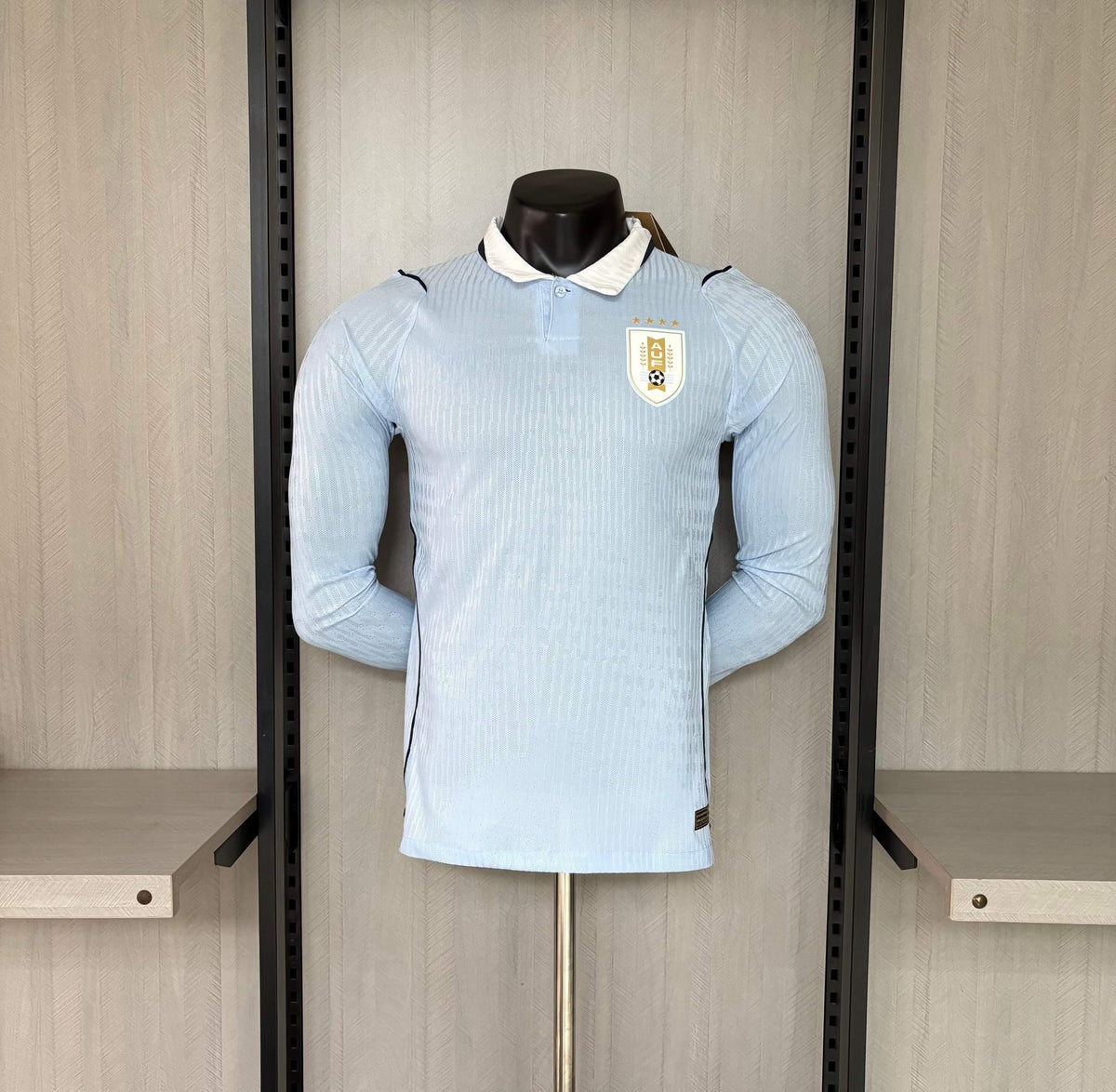 2026-27 Uruguay home Player long-sleeved S-4XL