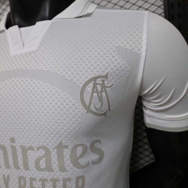 2026-27 Real Madrid All-White Tonal 125th Anniversary Player S-2XL