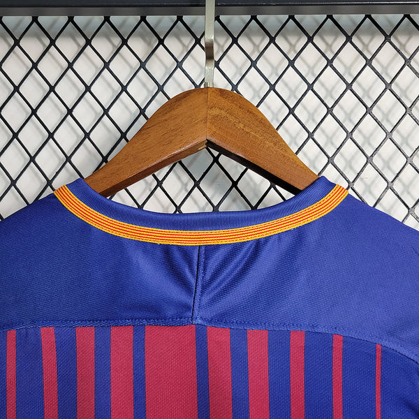 2017-18 Barcelona Home Retro S-XX