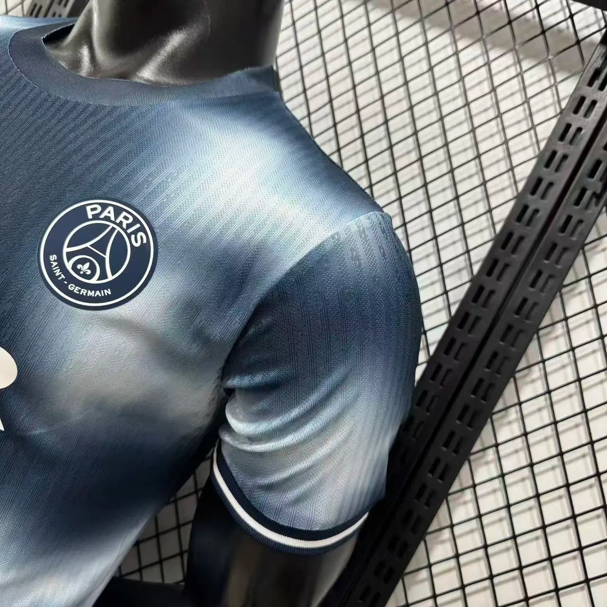 2026-27 Paris Dark Blue Grey Gradient Special Player S-3XL
