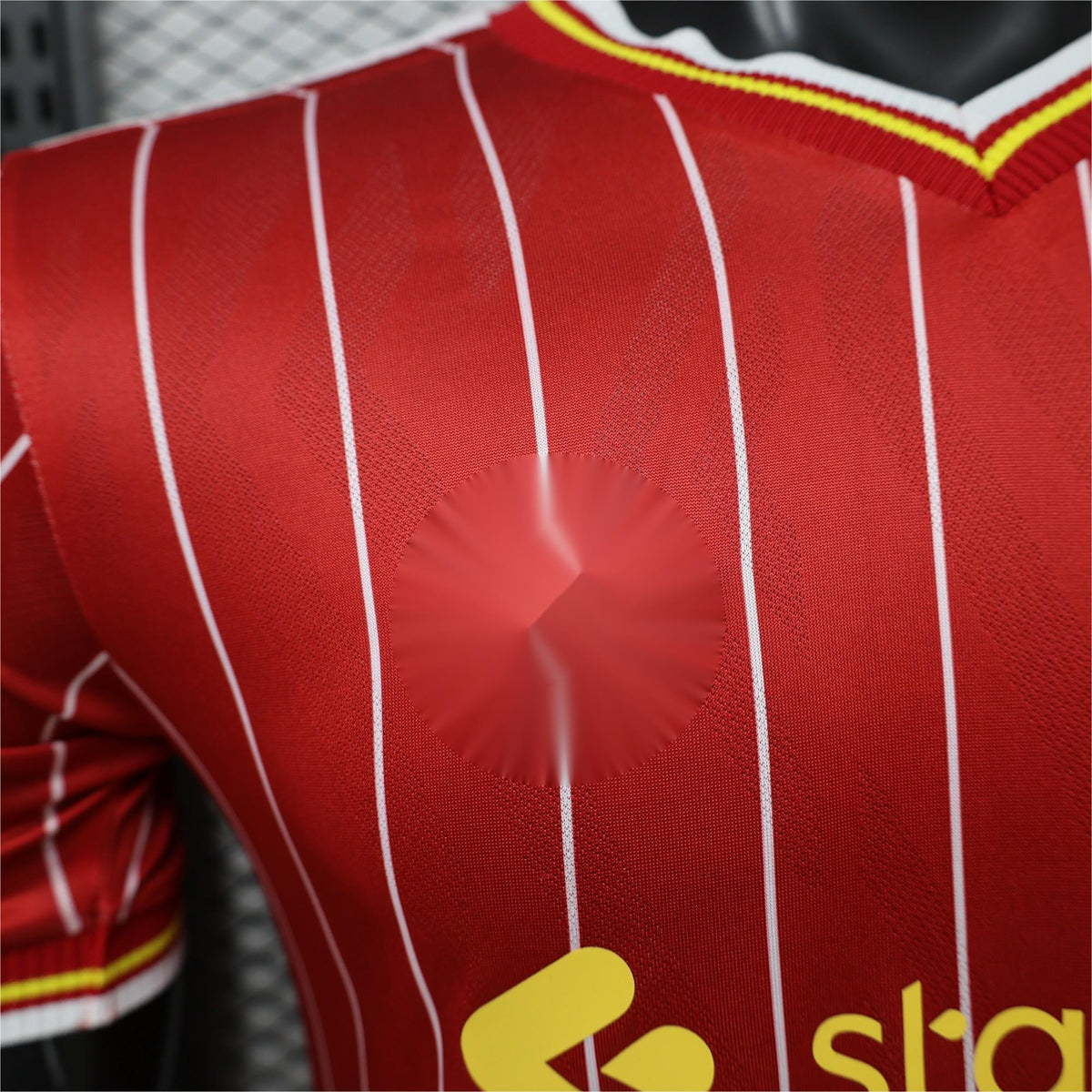 2026-27 Liverpool Red With White Pinstripe Player S-3XL