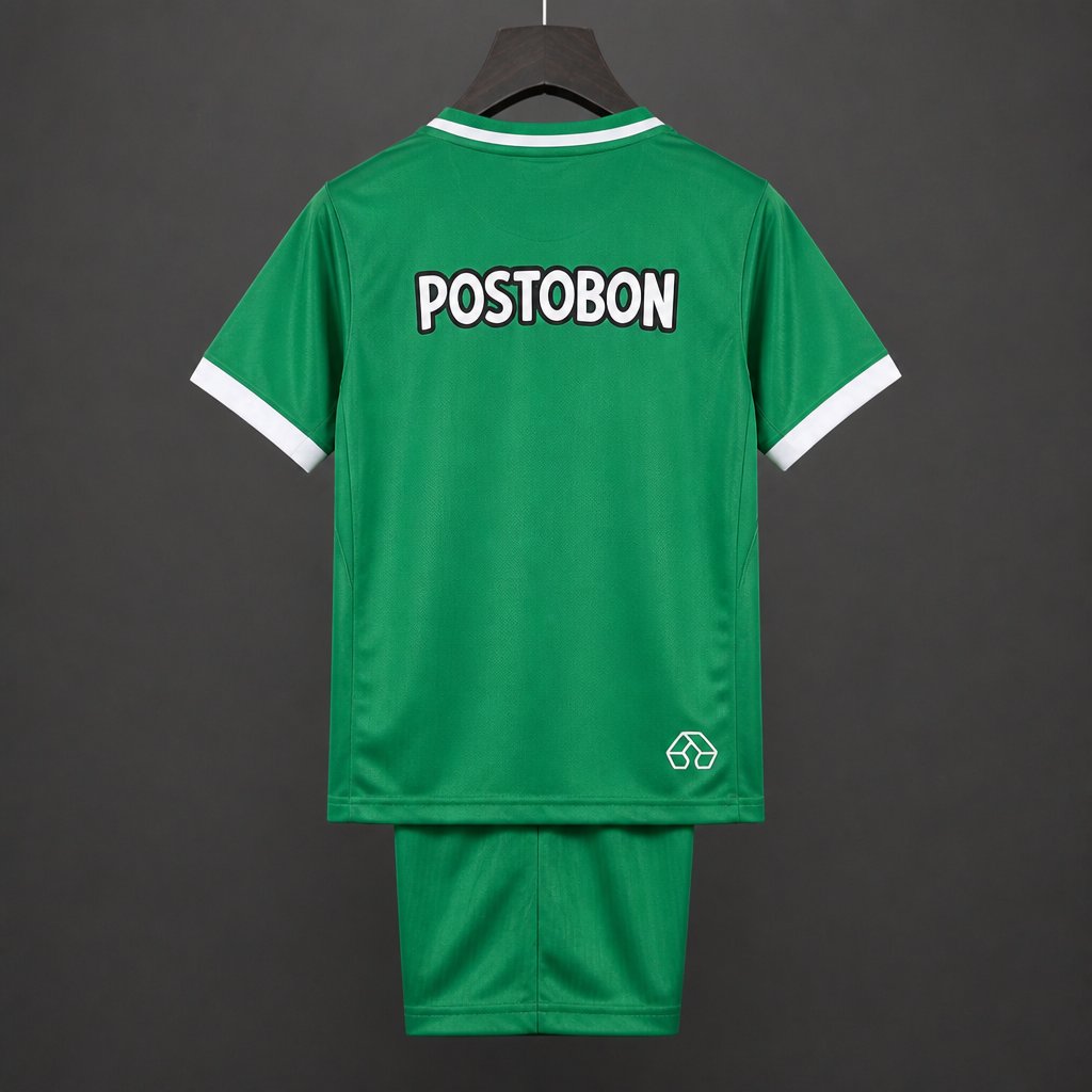 2026-27 Atletico Nacional Home Kids Size 16-28