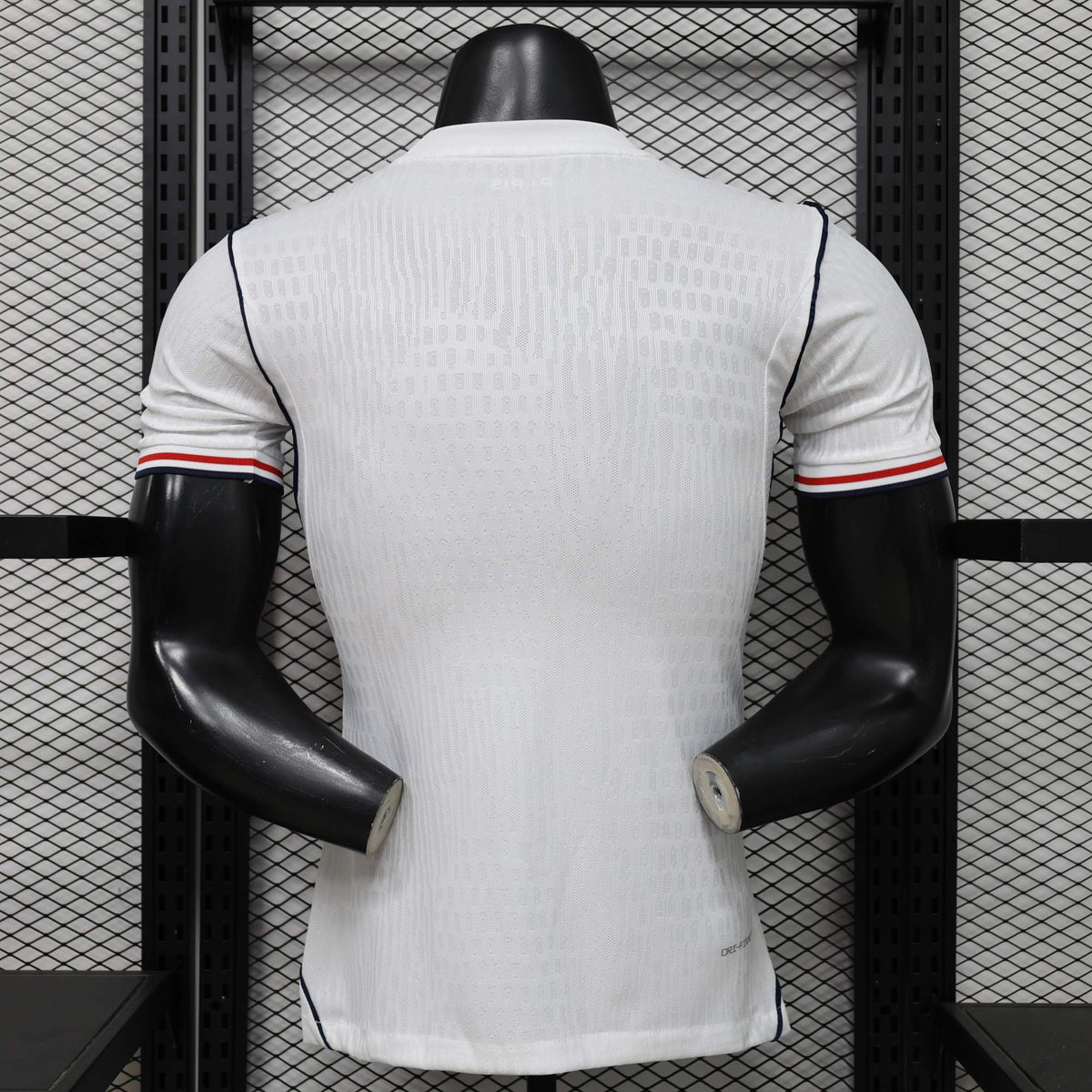 2026-27 Paris White Navy Red Stripe Special Player S-2XL