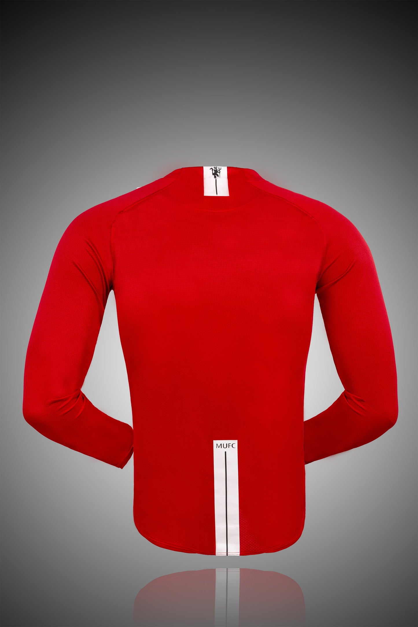 2007-08 Manchester United Home Champions League Long Sleeve