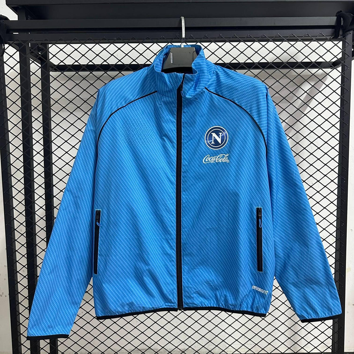 2026-27 Napoli Blue Waterproof Windbreaker S-2XL