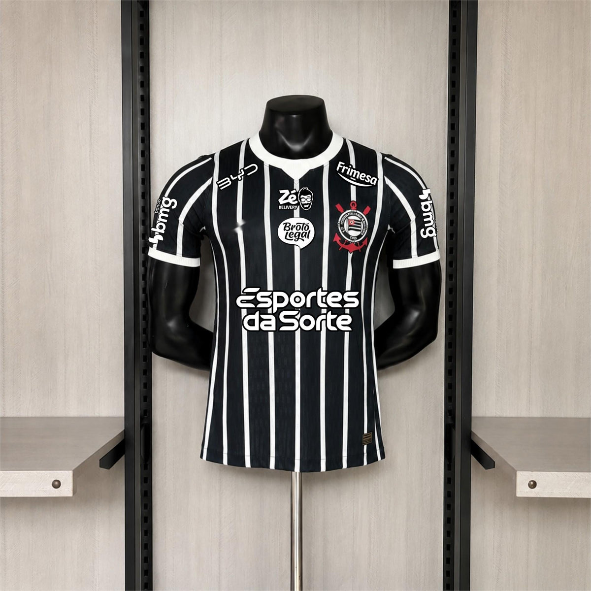 2026-27 Corinthians Away All Sponsors Player S-4XL