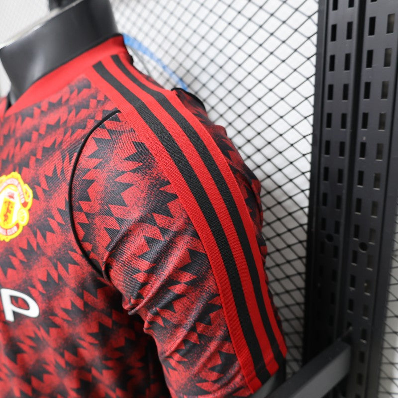 2026-27 Manchester United Red Vintage Remake Player S-3XL