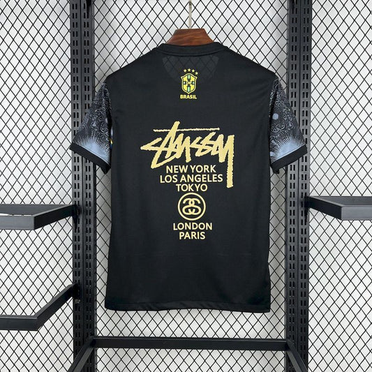 2025-26 Brazil Stussy Black Special Edition