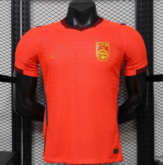 2026 China Home Jersey S-2XL
