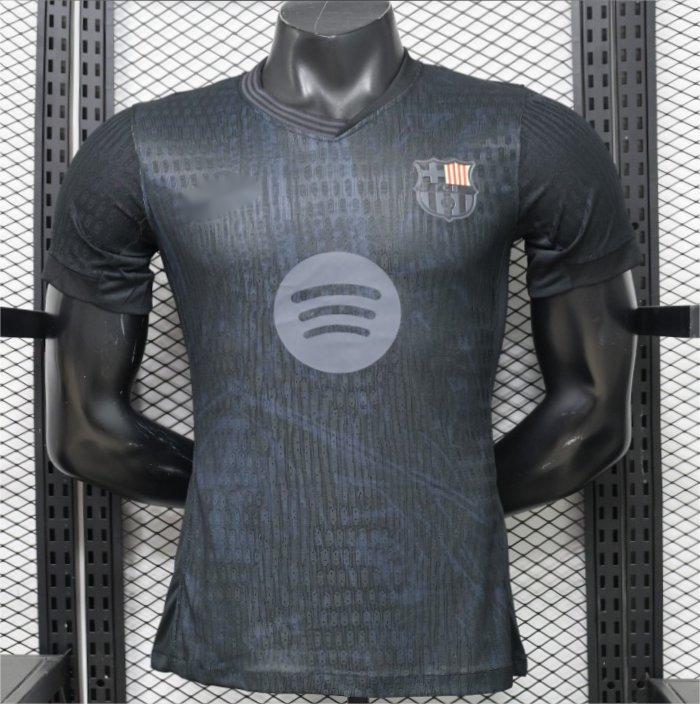 2026-27 Barcelona All-Black Special Edition Player S-3XL