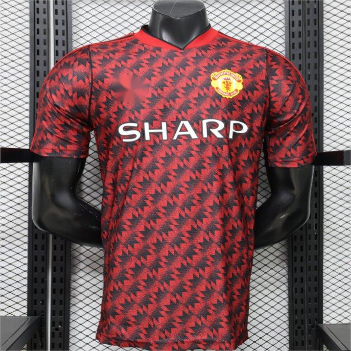 2026-27 Manchester United Red Vintage Remake Player S-3XL