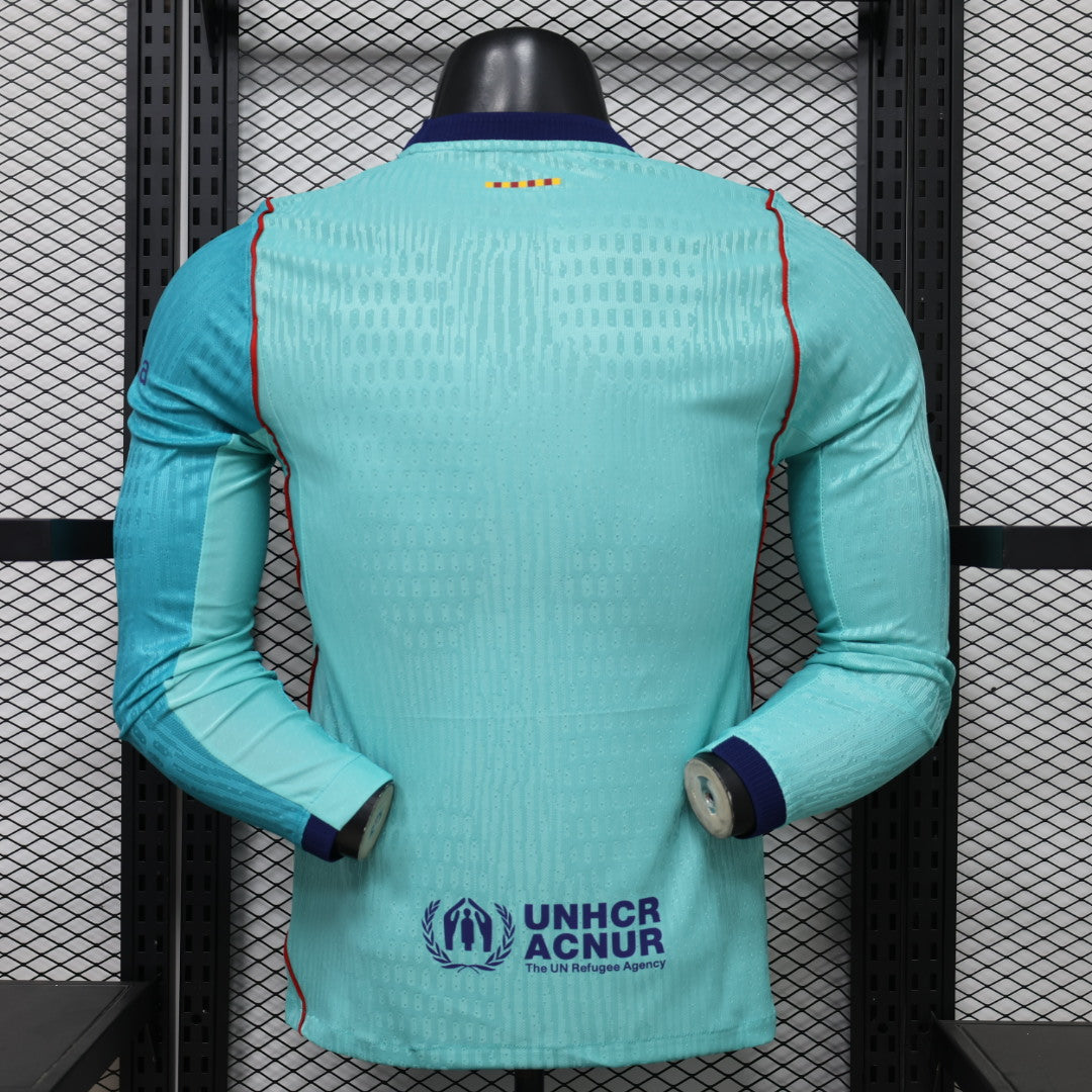 2026-27 Barcelona Third Away Long Sleeved Player S-2XL