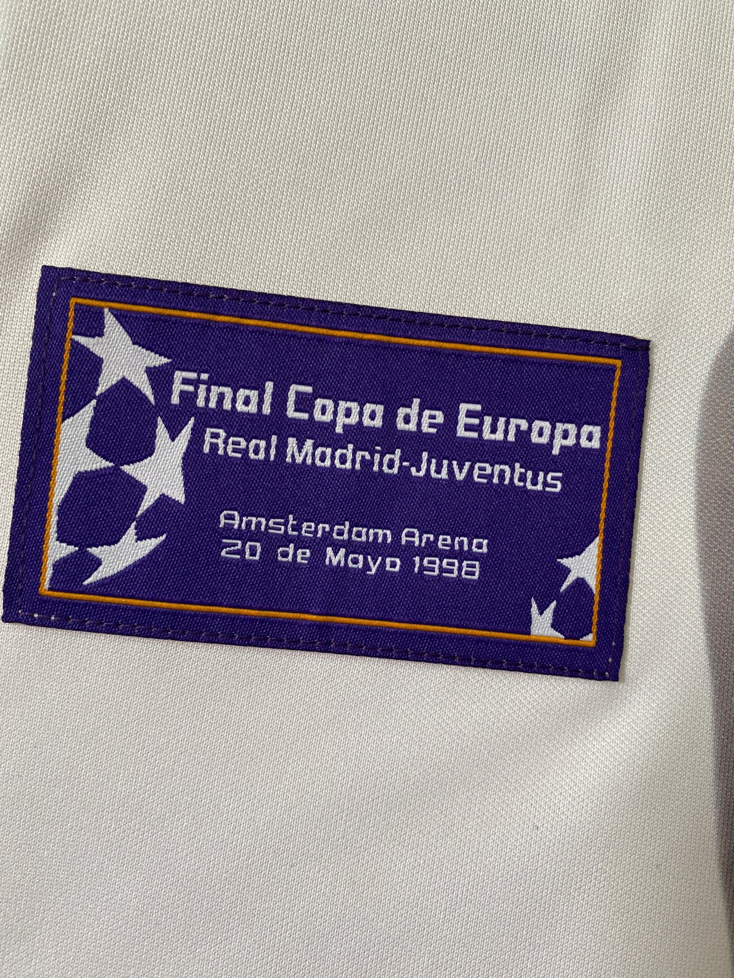 1997-98 Real Madrid Champions League 7-time Champion Commemorative Retro