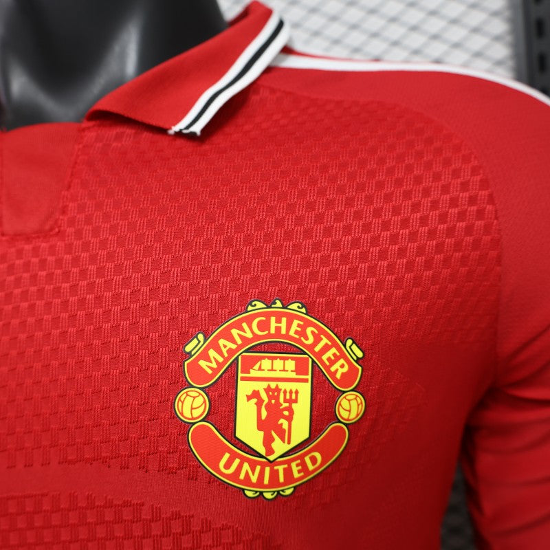 2026-27 Manchester United Home Long Sleeve Player S-3XL