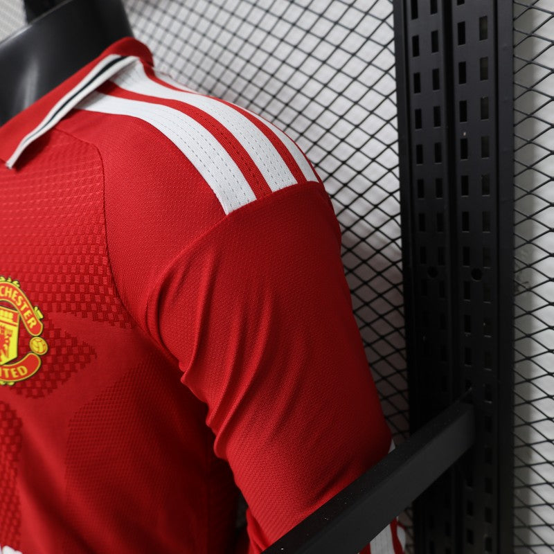 2026-27 Manchester United Home Long Sleeve Player S-3XL