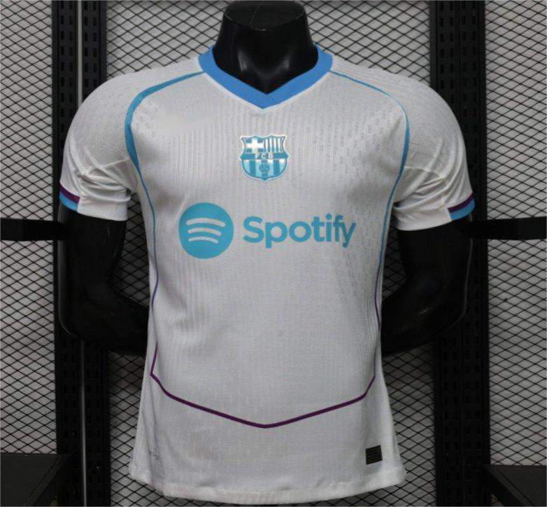2026-27 Barcelona Away White Special Edition Player S-2XL
