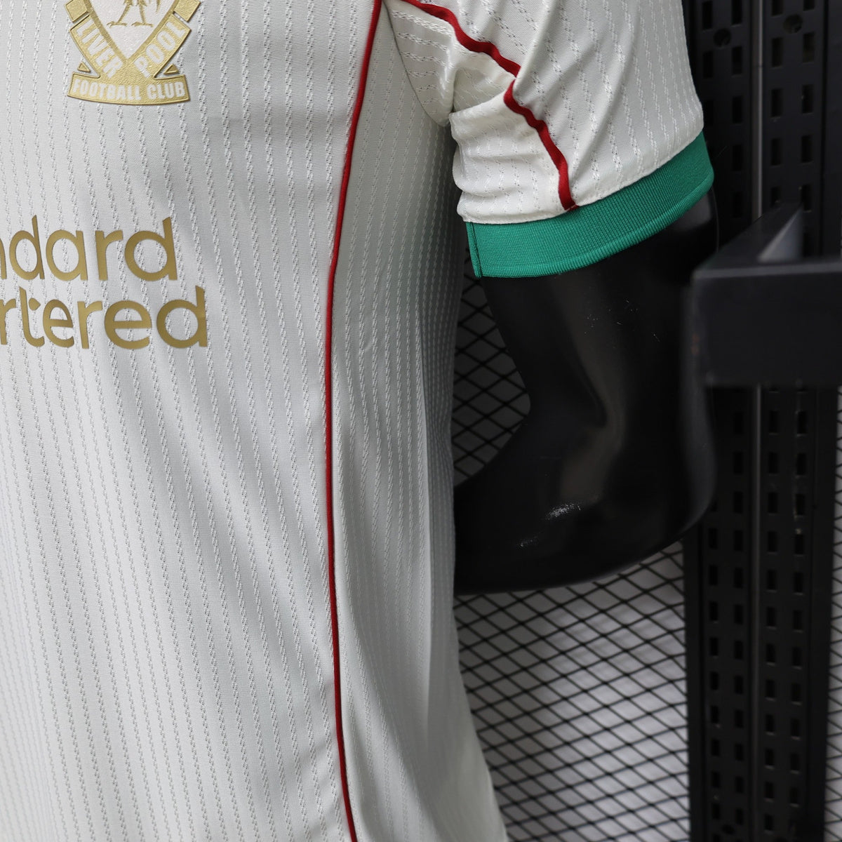 2026-27 Liverpool FC Off-White With Gold Crest Special Edition Player S-3XL