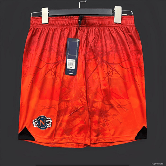 Men's Napoli Halloween Orange Shorts - High Quality