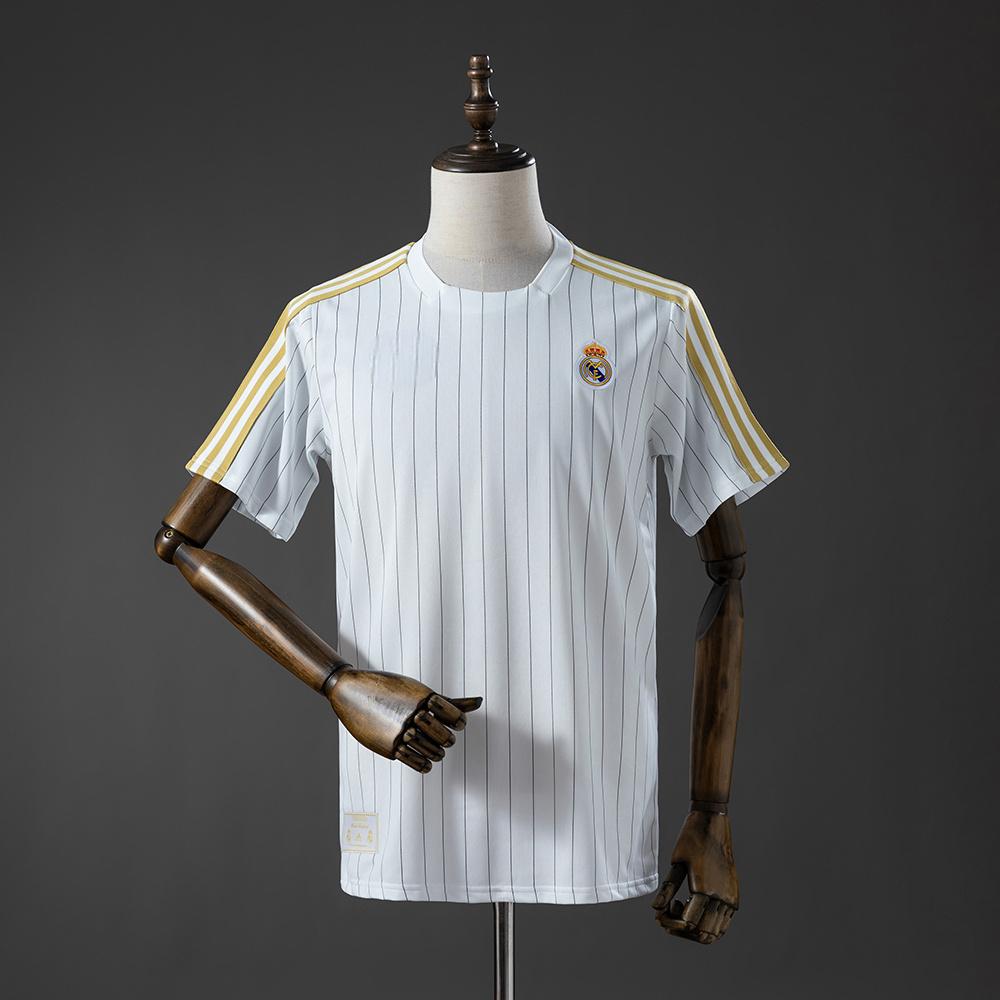 2026-27 Real Madrid Terrace Icons White Gold S-2XL