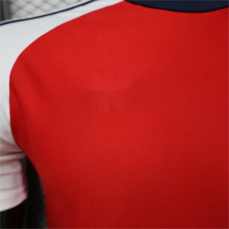 2026-27 Arsenal Originals Red with White Raglan Sleeve Player S-3XL