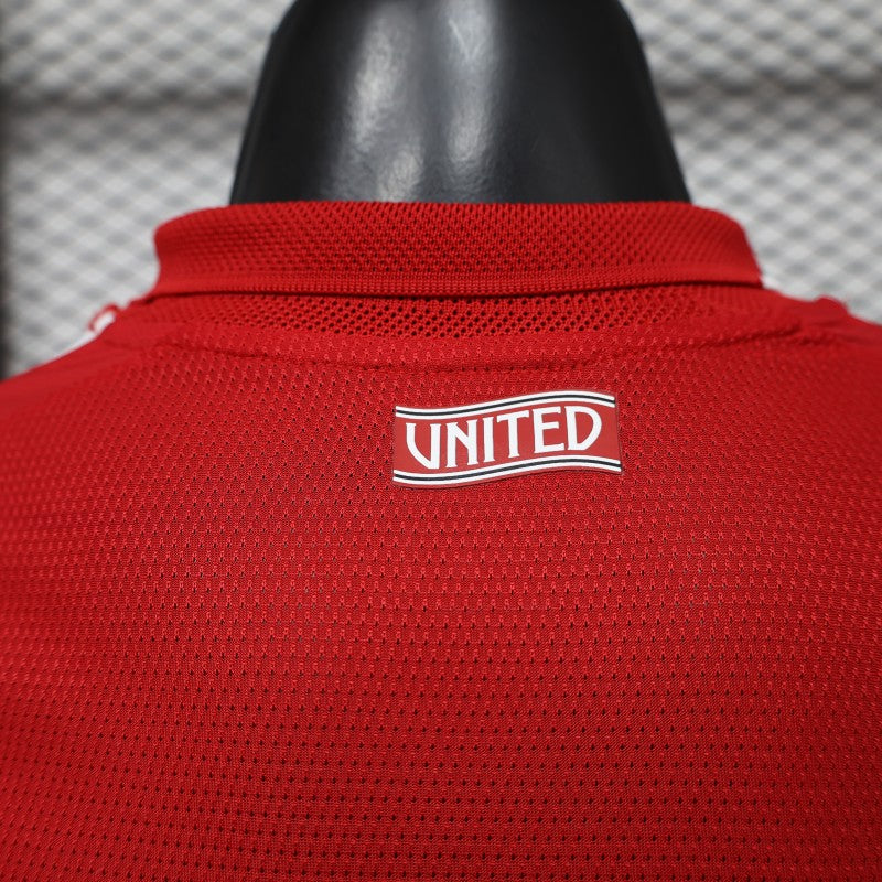 2026-27 Manchester United Home Long Sleeve Player S-3XL