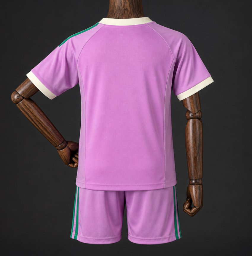 2026-27 Manchester United Purple Goalkeeper Kids Size 16-28