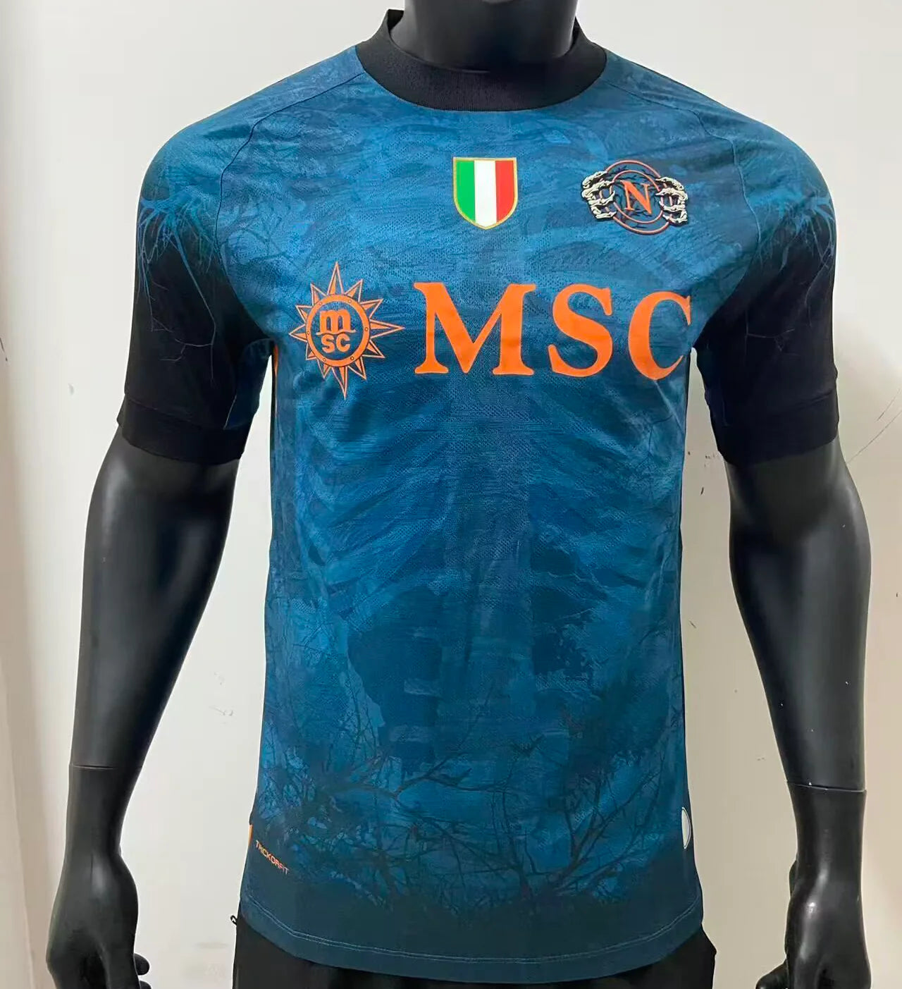 2025-26 Napoli Halloween Special Edition Blue Player S-2XL