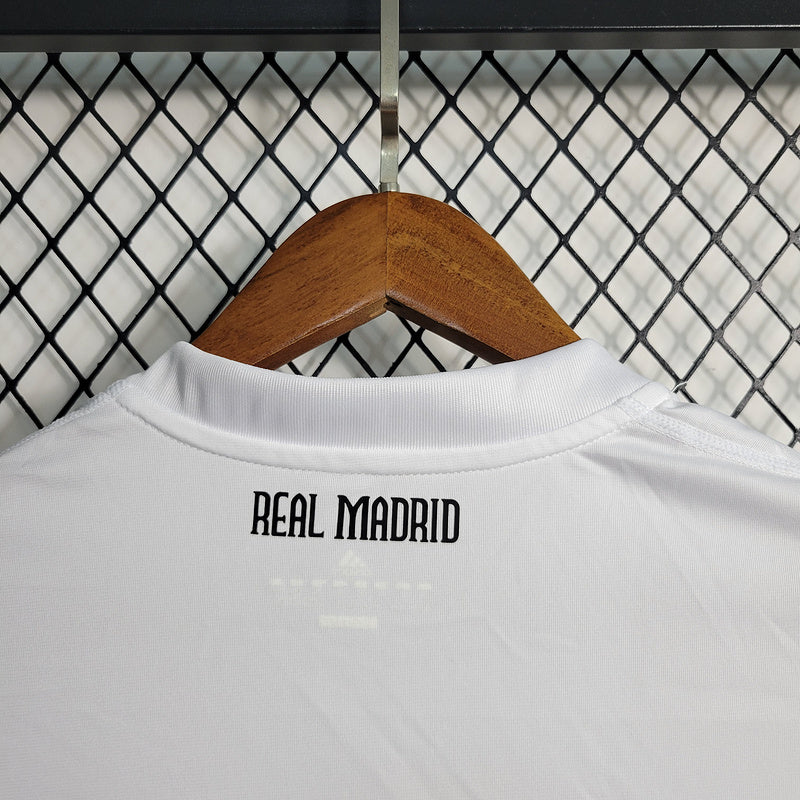 2010-11 Real Madrid Home Long Sleeve Retro