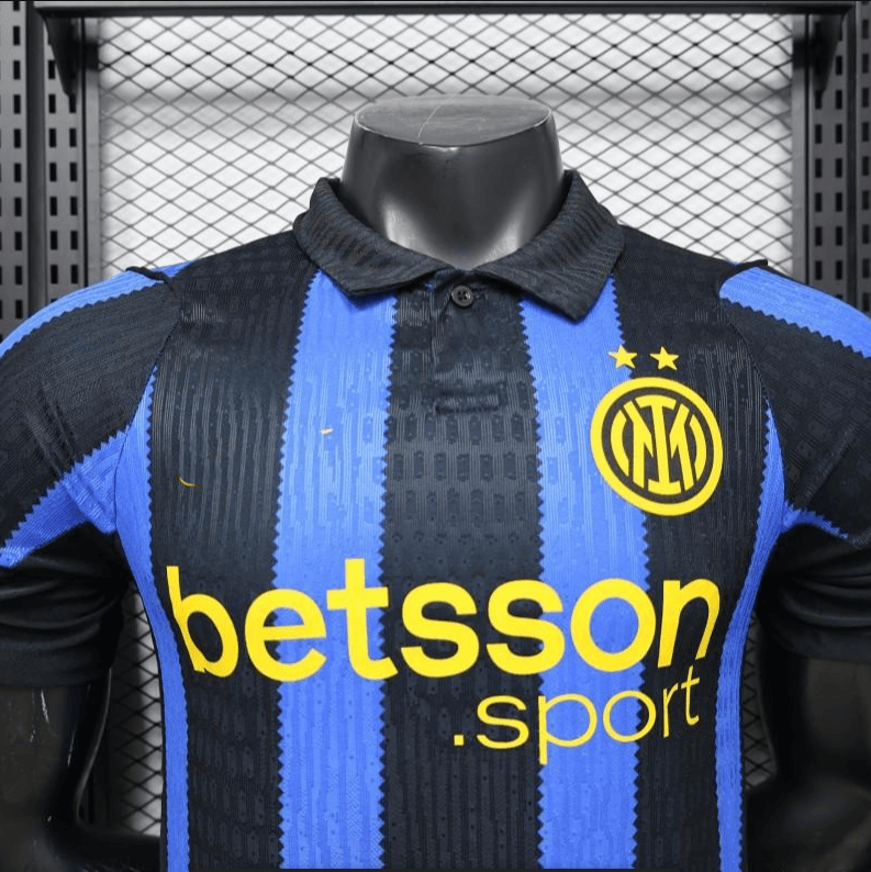 Inter Milan Player Version 26/27 Home Jersey Black & Blue
