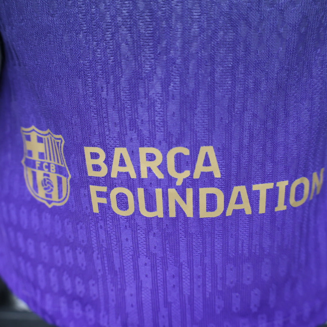 2026-27 Barcelona Away Long Sleeved Player S-3XL