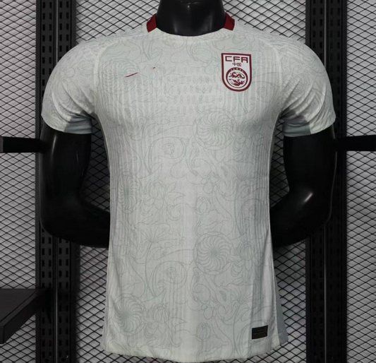 2025 China Away WHITE Jersey S-2XL