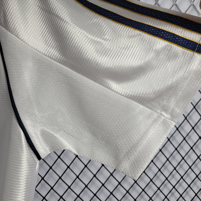 1998-00 Real Madrid home Retro Mesh material