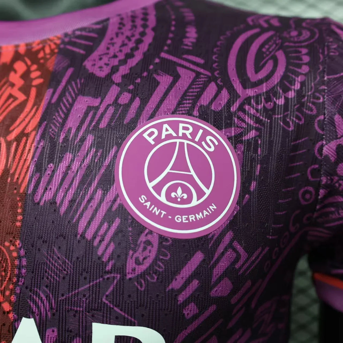 2026-27 Paris Purple with Tribal Pattern Special Player S-3XL