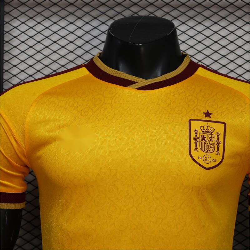 2026 Spain Special Edition Yellow Player S-2XL