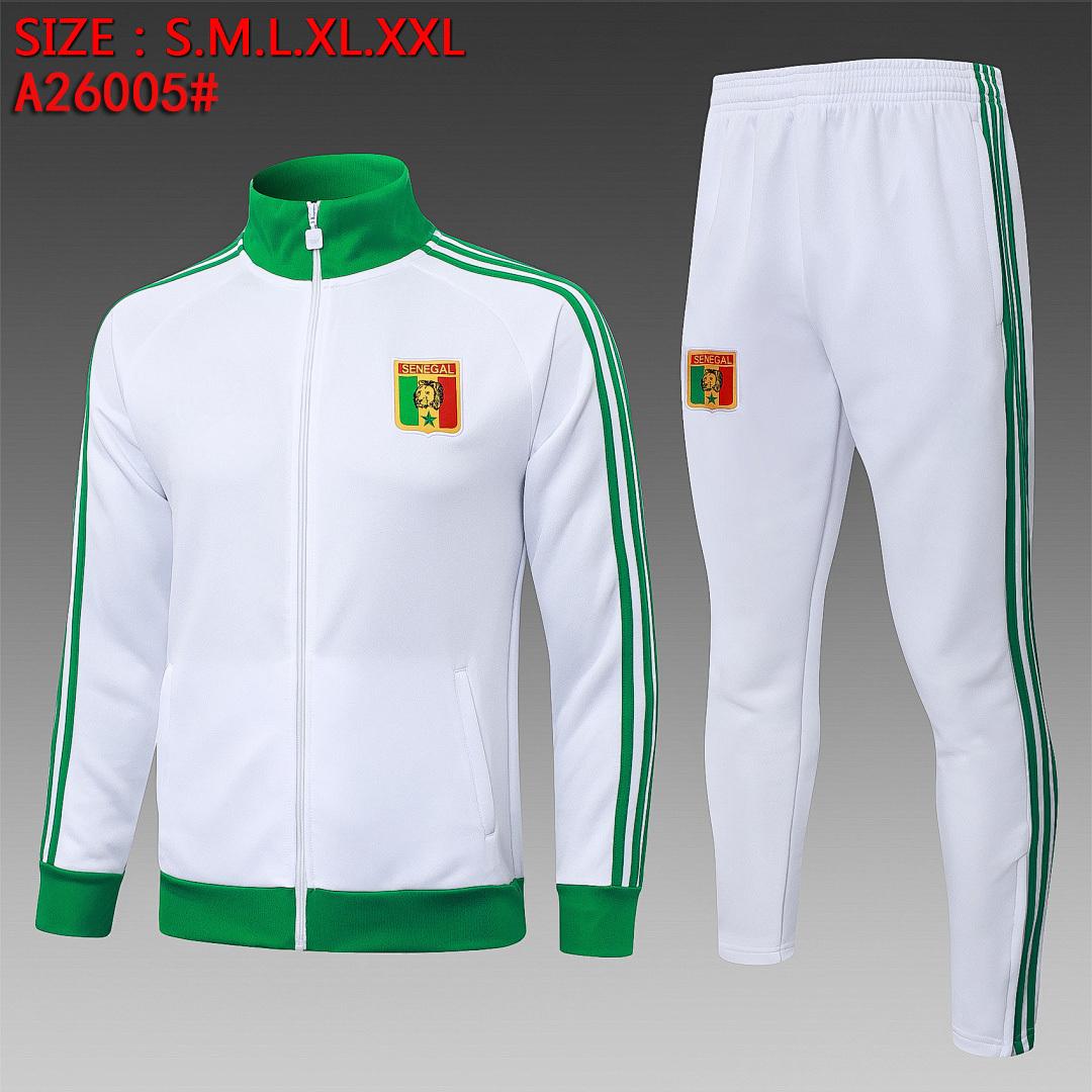 2026-27 Senegal white long training suit S-2XL