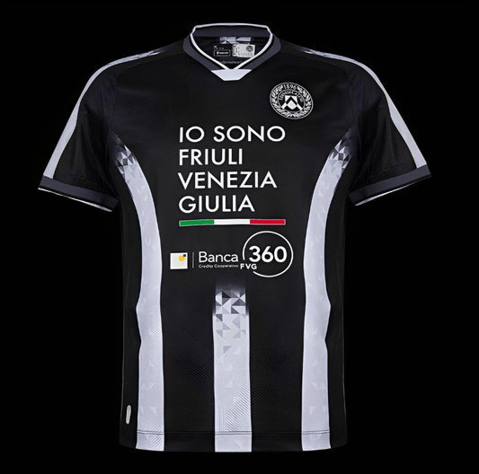 Udinese Home Jersey in Sizes S-2XL for Fans