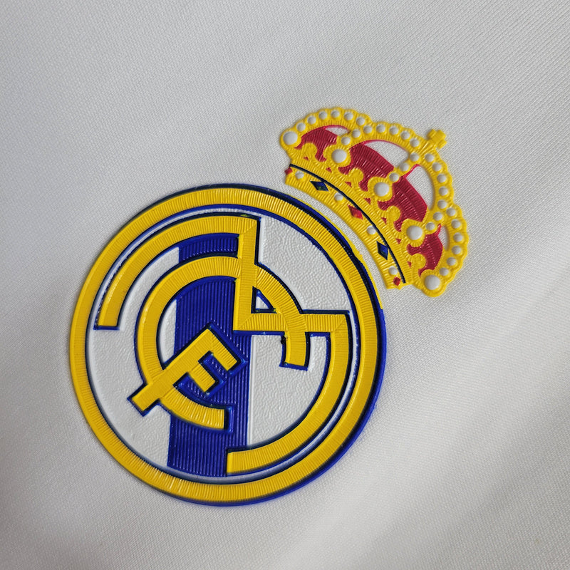 2011-12 Real Madrid Home Long Sleeve Retro