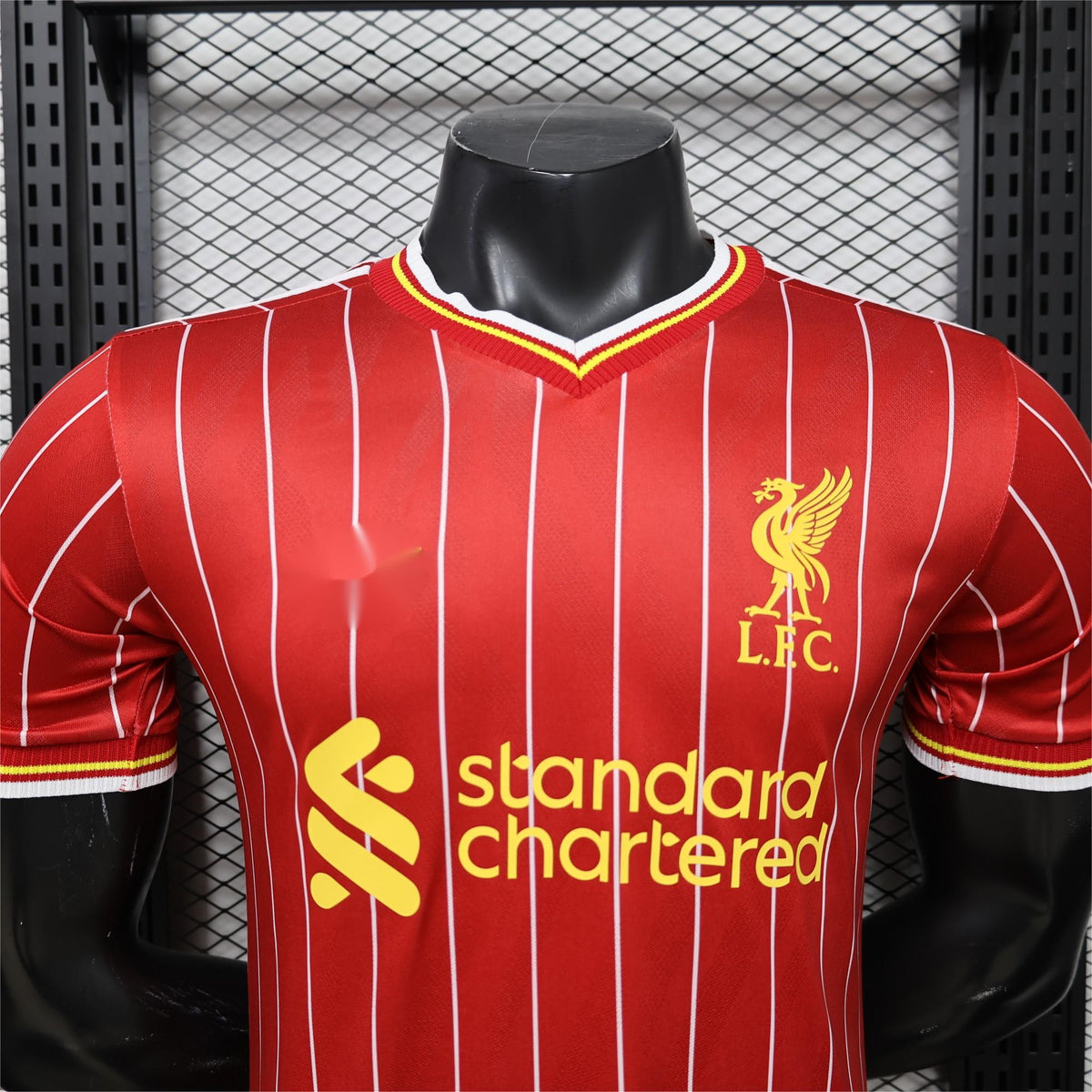 2026-27 Liverpool Red With White Pinstripe Player S-3XL