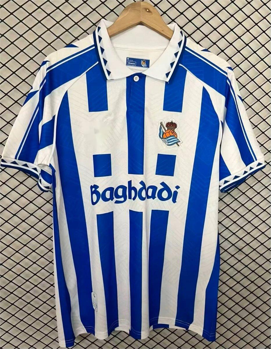 2026-27 Real Sociedad Vintage Remake Home S-4XL