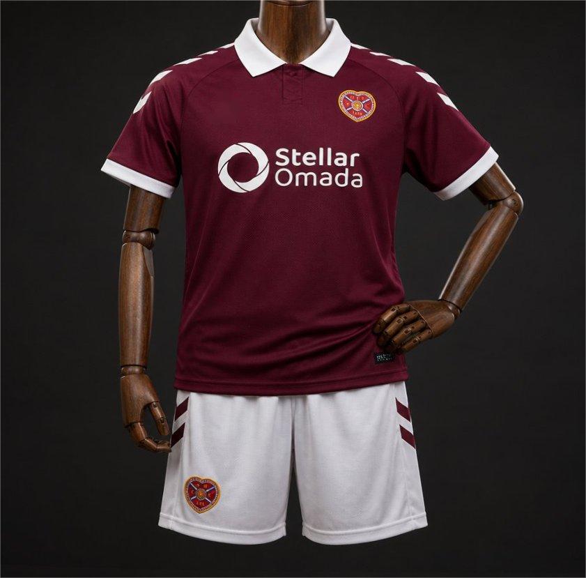 2026-27 Heart of Midlothian Home Kids Size 16-28