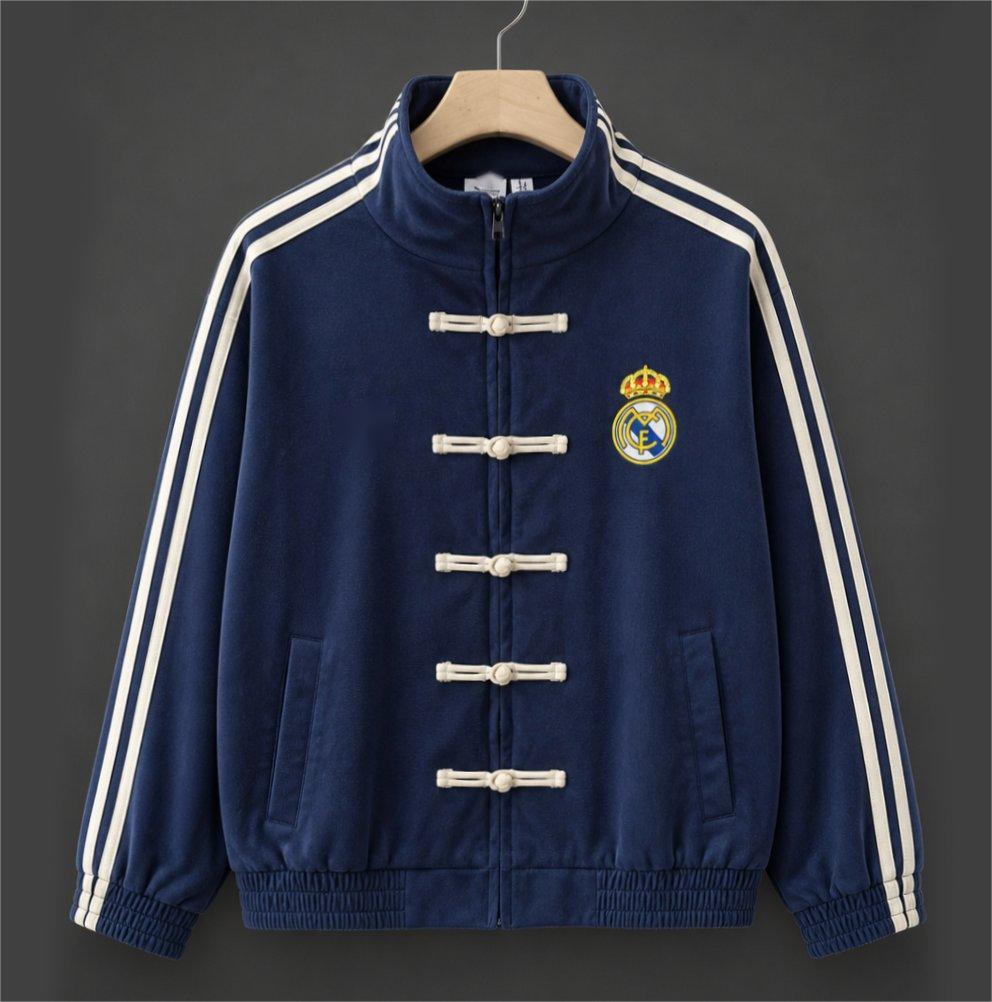 2026-27 Real Madrid New Year Limited Edition Navy Track Jacket S-2XL