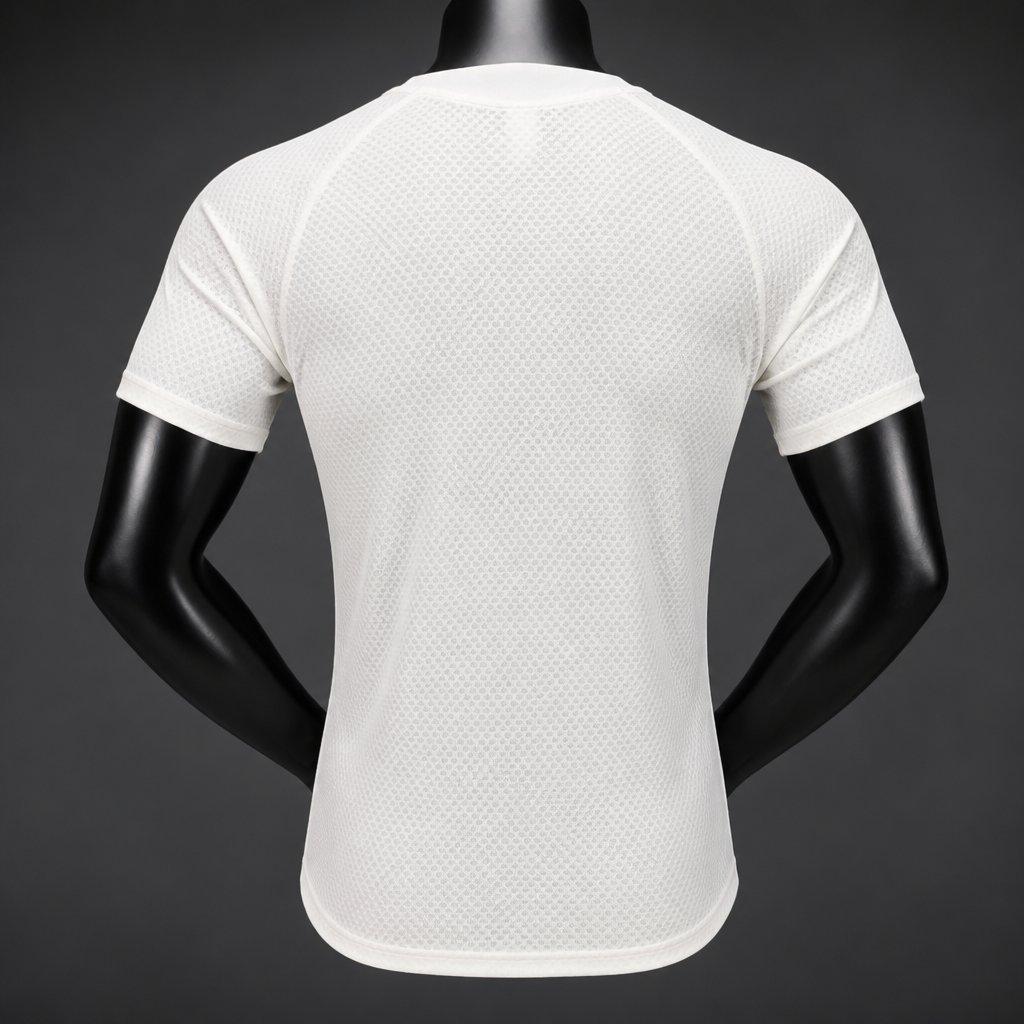 2026-27 Real Madrid White with Pink Training Player S-3XL