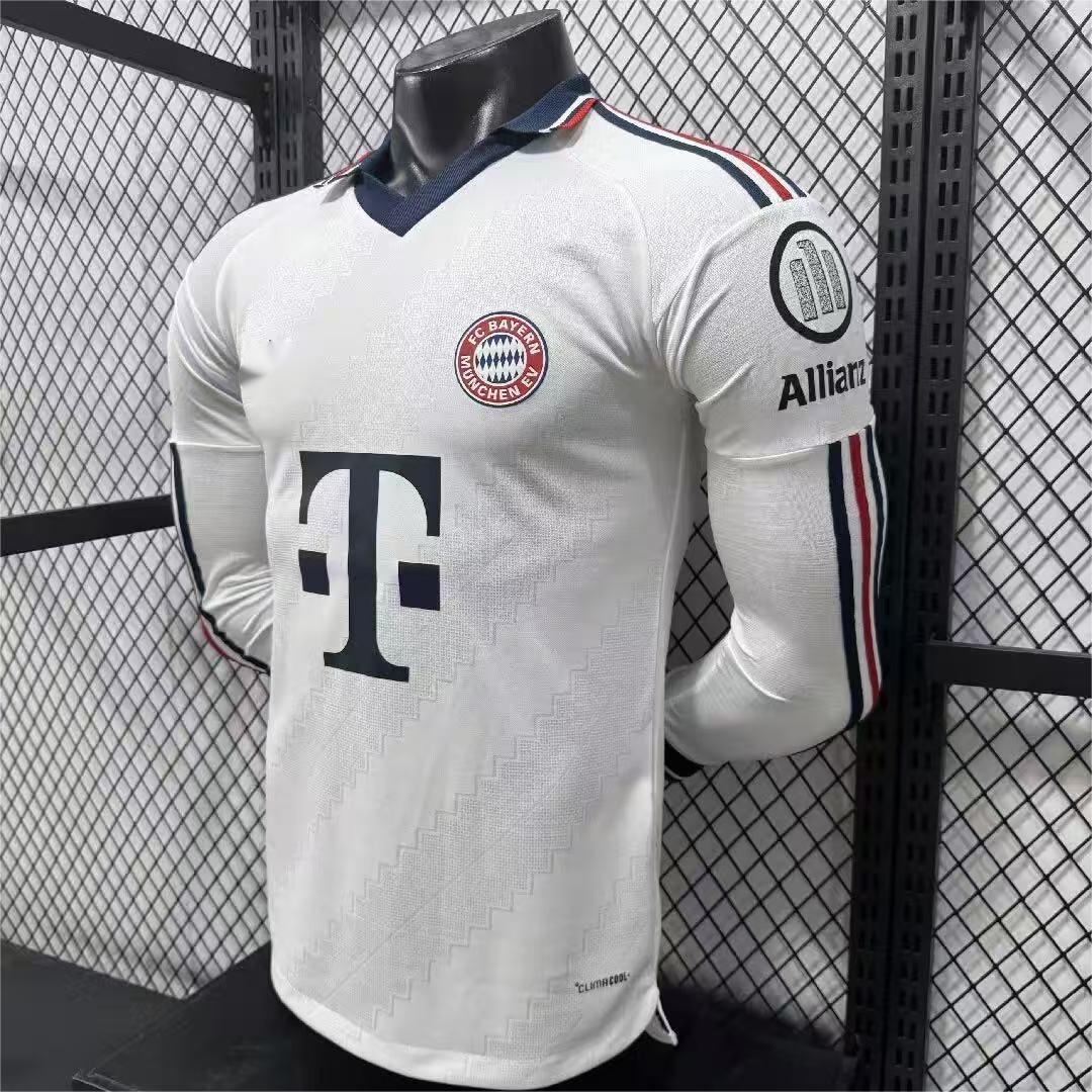 2026-27 Bayern Munich Away Long Sleeve Player S-4XL