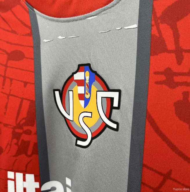 2025/26 US Cremonese Home Jersey S-2XL Details