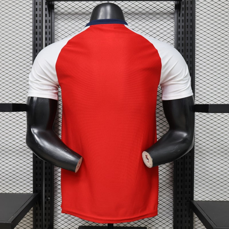 2026-27 Arsenal Originals Red with White Raglan Sleeve Player S-3XL