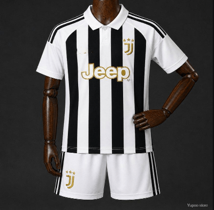 Kids Juventus Home Jersey 26/27 for Young Fans