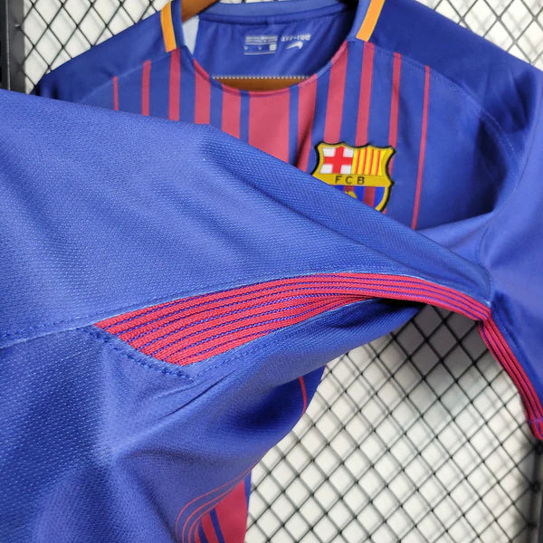 2017-18 Barcelona Home Retro S-XX